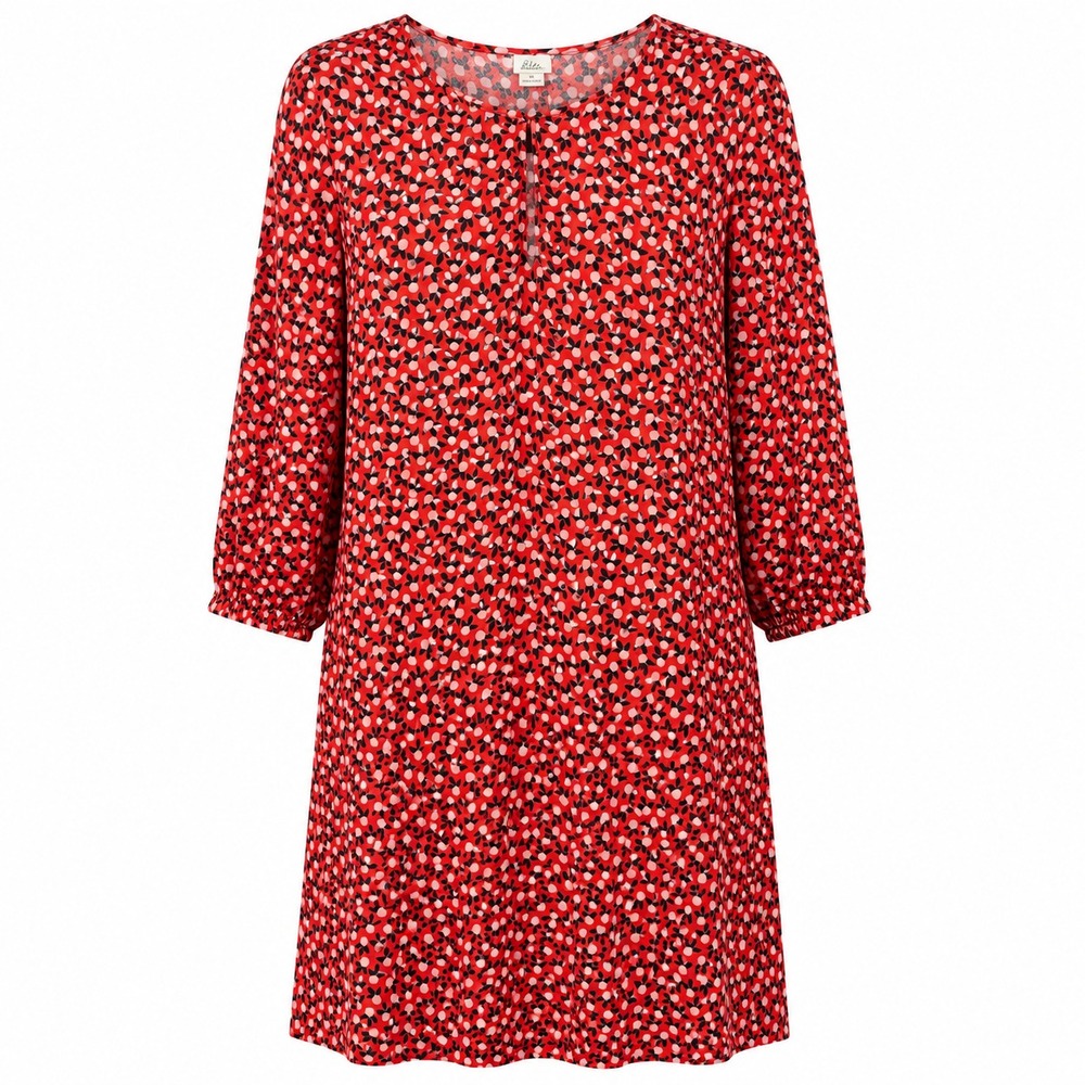 Boden Scandi Chic Floral Shift Dress Women US Size 4 UK 8 Casual Minimalist